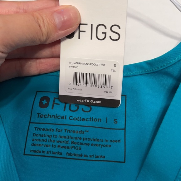 Figs Women’s Scrub Set (Teal- TEL) - Picture 4 of 9